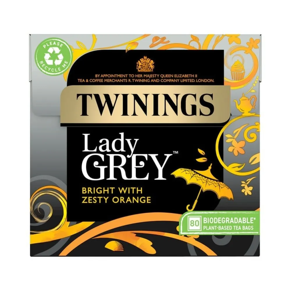 Twinings UK Lady Grey 80s- Twinings