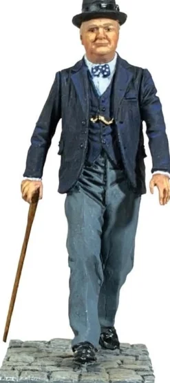 UK Prime Minister Winston Churchill, 1940-45 Figurine- Cultural Icons|W. Britain Miniatures