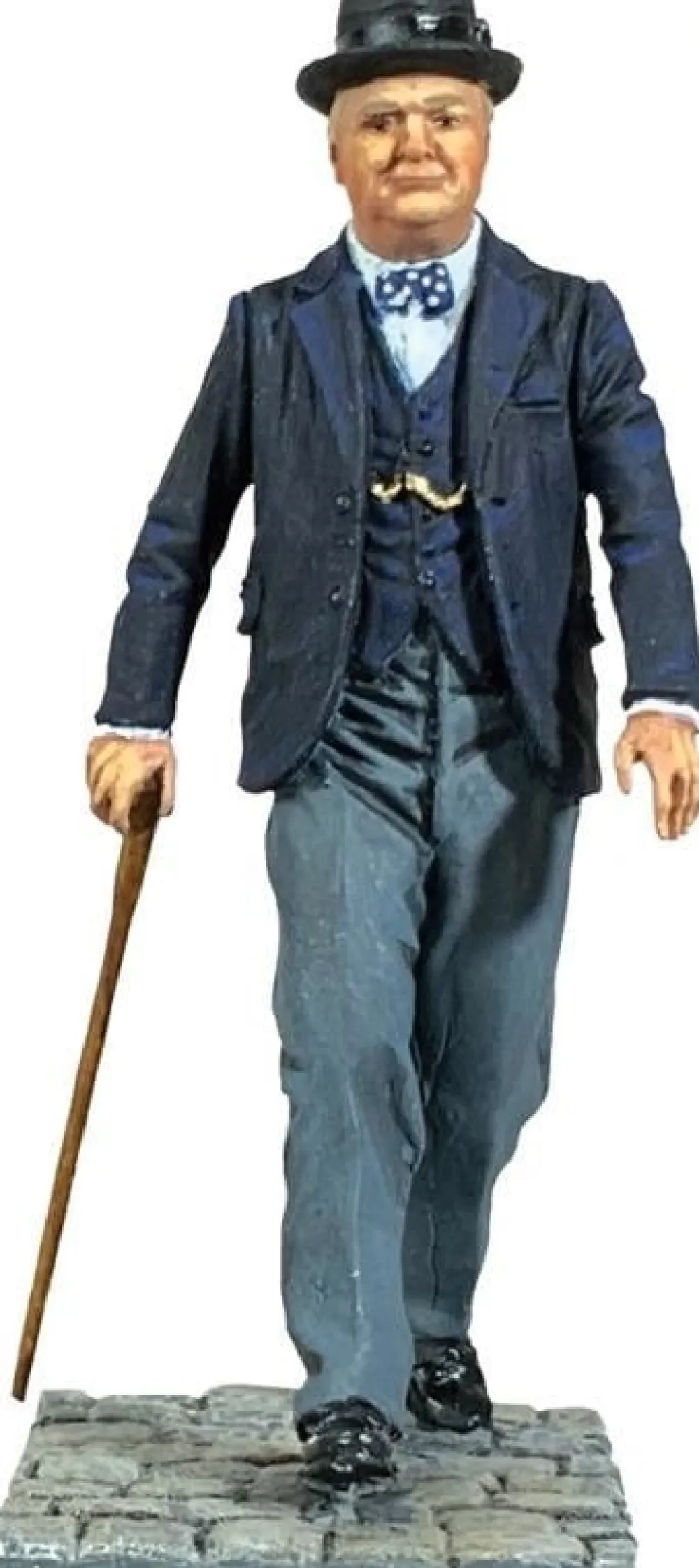 UK Prime Minister Winston Churchill, 1940-45 Figurine- Cultural Icons|W. Britain Miniatures