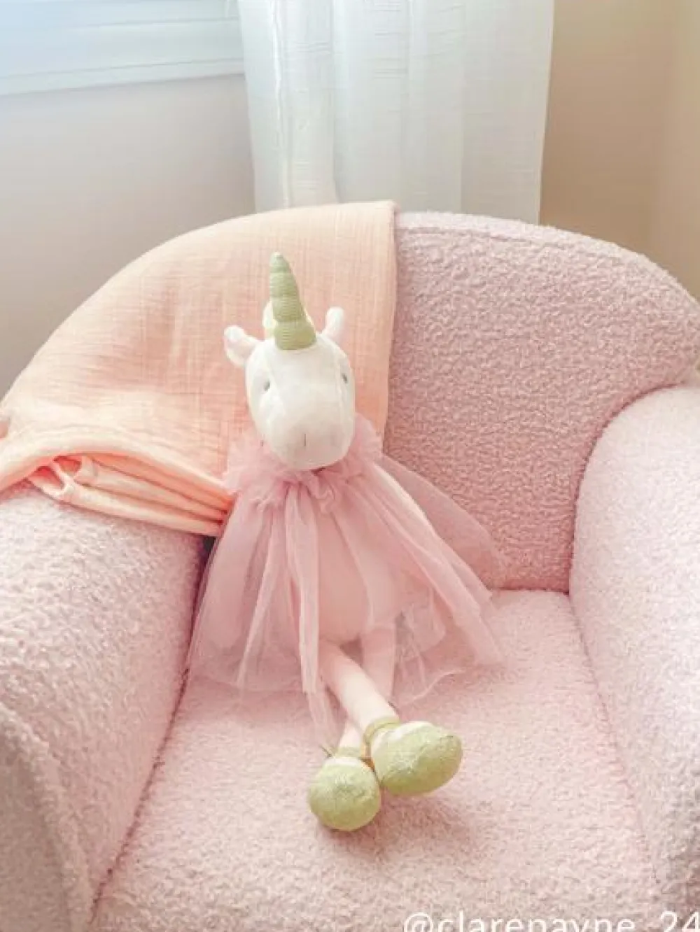 Unicorn Velvet Princess Plush- Soft Toys|Toys