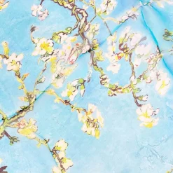 Van Gogh Almond Blossom Silk Scarf- Scarves & Wraps