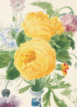 Vase of Flowers Greeting Card- Greeting Cards