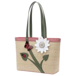 Vendula London Daisy Garden Large Tote Bag- Vendula London