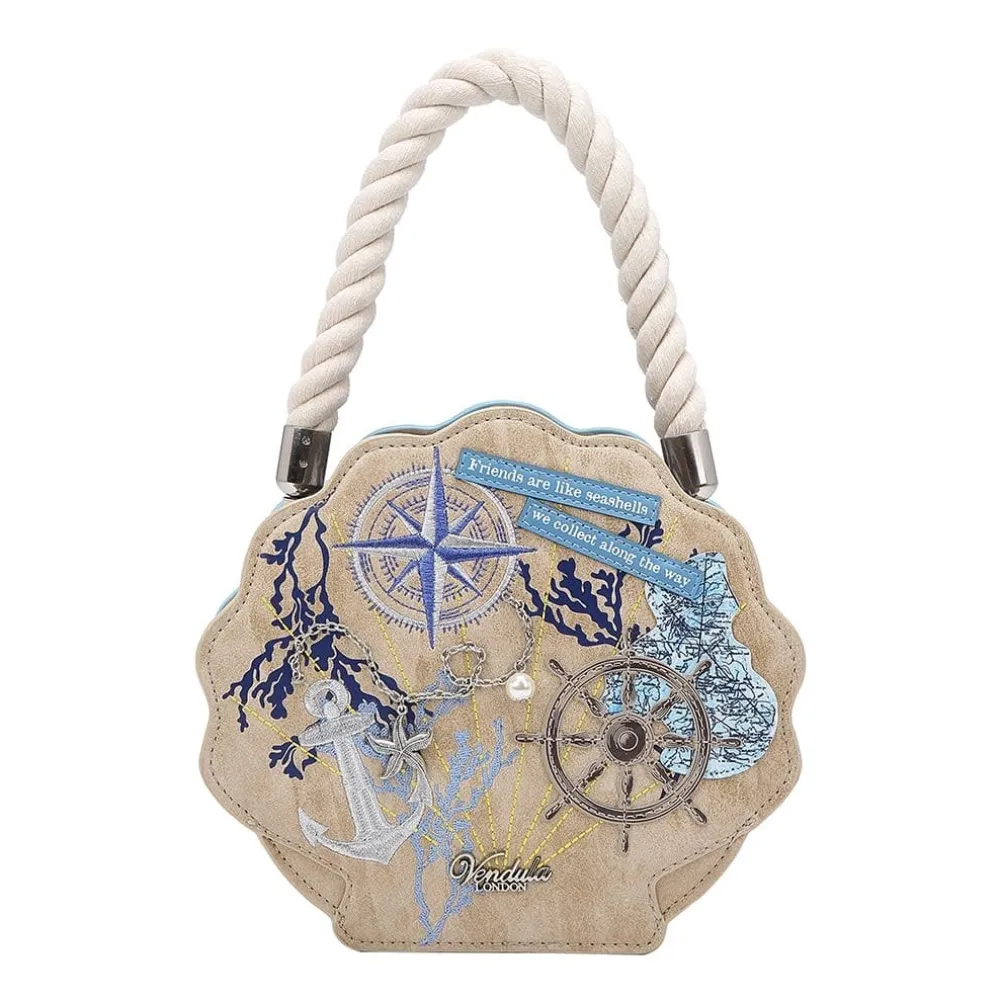 Vendula London English Coast Scrapbook Hetty Bag- Vendula London