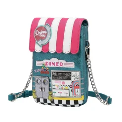 Vendula London Kitty's Diner Phone Pouch- Vendula London