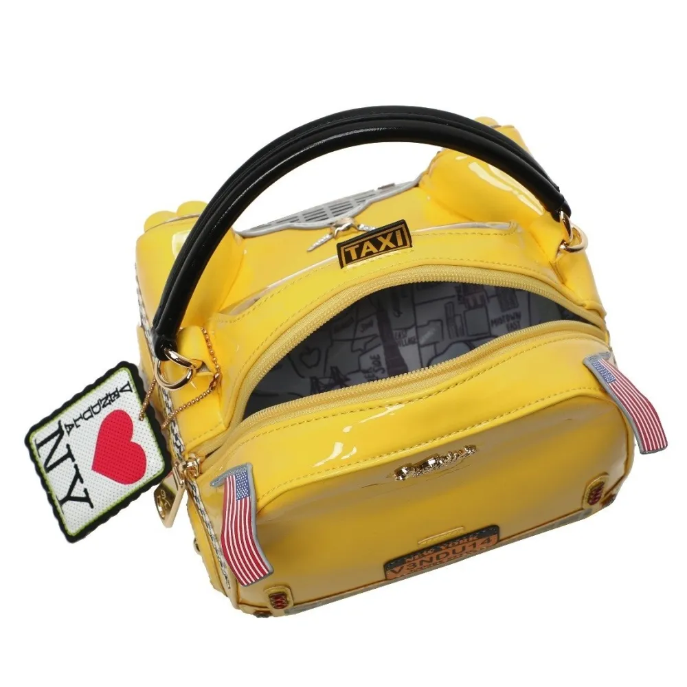 Vendula London New York City Cats & Corgis Taxi Grab Bag- Vendula London