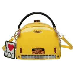 Vendula London New York City Cats & Corgis Taxi Grab Bag- Vendula London