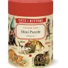 Vintage Cats 240 Piece Mini Puzzle- Games & Puzzles