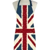 Vintage-Style Union Jack Tea Apron- Aprons