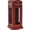 Vintage Transport Red Telephone Box Model Money Bank- Souvenirs|Home Accents