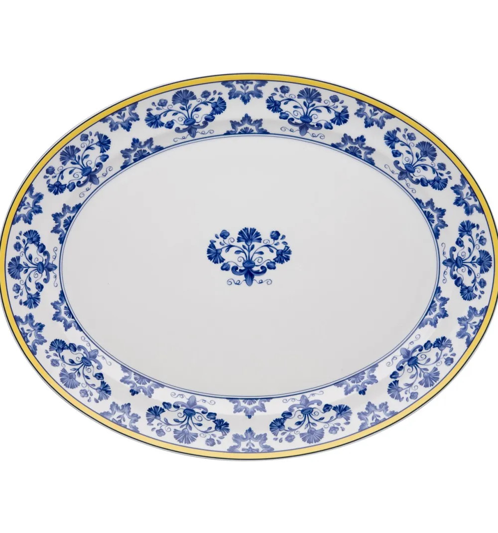 Vista Alegre Castelo Branco Large Oval Platter- Serving Plates