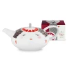 Vista Alegre Tea with Alice Teapot & Tea Bags Gift Box- Tea Plates|Teapots