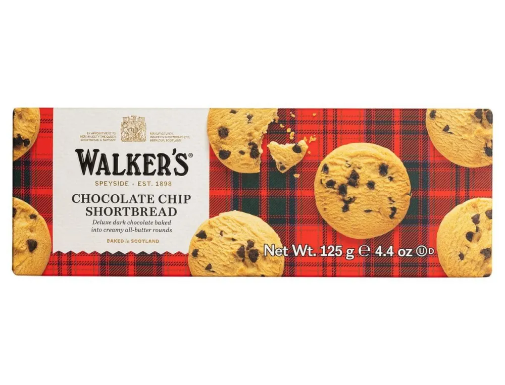 Walker's Shortbread Co. Walker's Pure Butter Chocolate Chip Shortbread- Biscuits