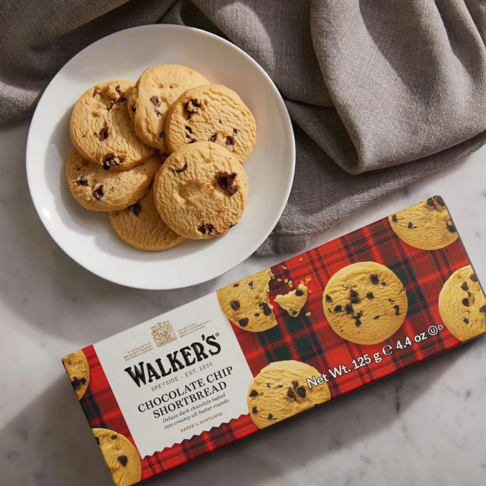 Walker's Shortbread Co. Walker's Pure Butter Chocolate Chip Shortbread- Biscuits