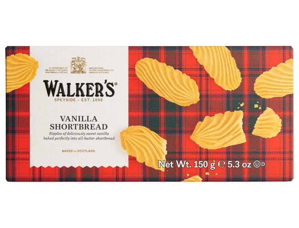 Walker's Shortbread Co. Walker's Pure Butter Vanilla Shortbread 5.3oz- Biscuits