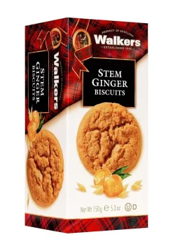 Walker's Shortbread Co. Walker's Stem Ginger Biscuits 150g- Biscuits
