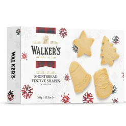 Walker's Shortbread Co. Walkers Festive Shapes Shortbread- Biscuits