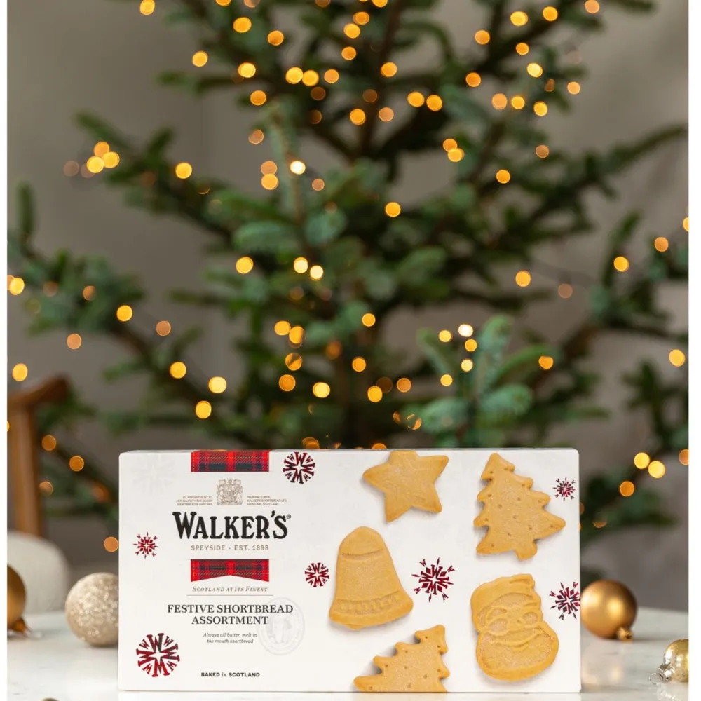 Walker's Shortbread Co. Walkers Festive Shapes Shortbread- Biscuits