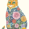 Watercolor Ginger Tom Cat Greeting Card- Greeting Cards