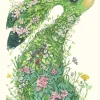 Watercolor Hare from the Wild Wood Greeting Card- Greeting Cards