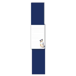 Watercolor Pets Dogs Australian Shepherd Tall Notepad- Journals & Other Stationery