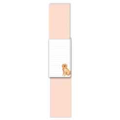 Watercolor Pets Dogs Golden Doodle Tall Notepad- Journals & Other Stationery