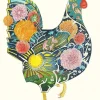 Watercolour Chicken Greeting Card- Greeting Cards