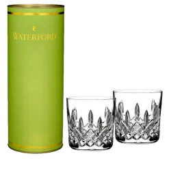 Waterford Giftology Lismore Tumblers Pair (Lime Tube)- Glasses & Steins|Waterford
