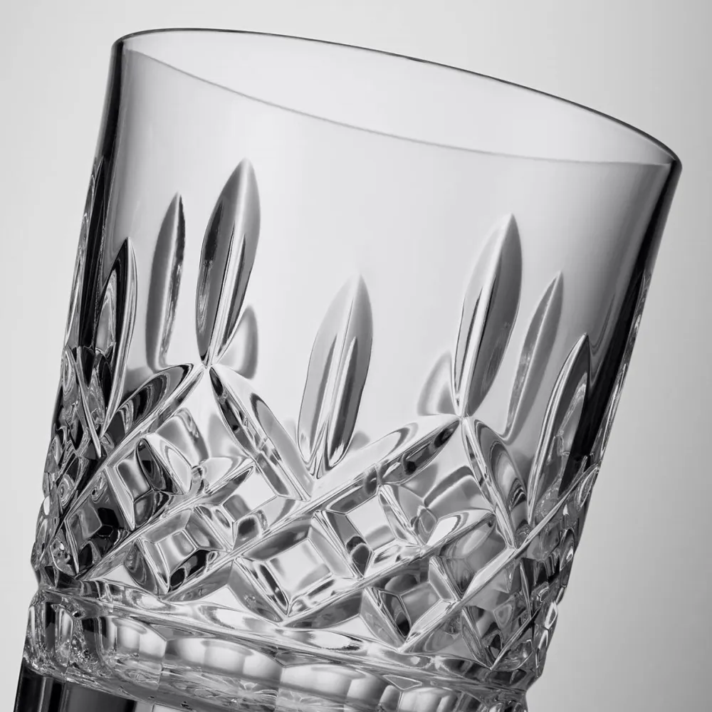 Waterford Lismore Double Old Fashioned Pair- Glasses & Steins|Waterford