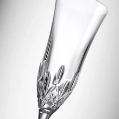 Waterford Lismore Essence Champagne Flute Pair- Glasses & Steins|Waterford