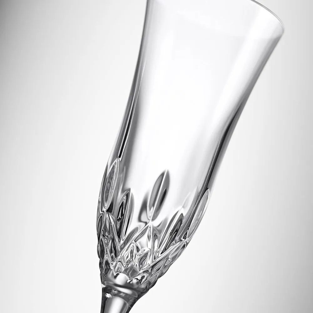 Waterford Lismore Essence Champagne Flute Pair- Glasses & Steins|Waterford
