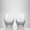 Waterford Lismore Essence Double Old Fashioned Pair- Glasses & Steins|Waterford