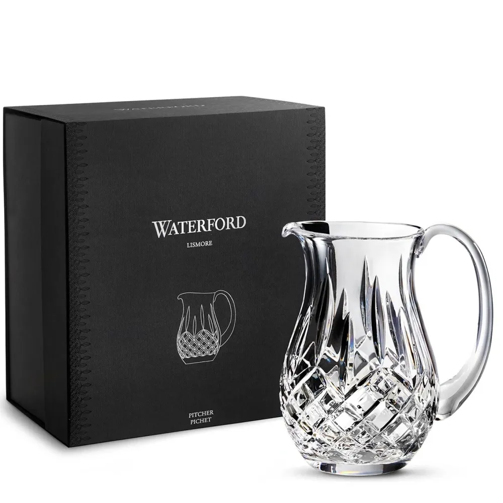 Waterford Lismore Pitcher- Waterford|Bar Accessories & Decanters