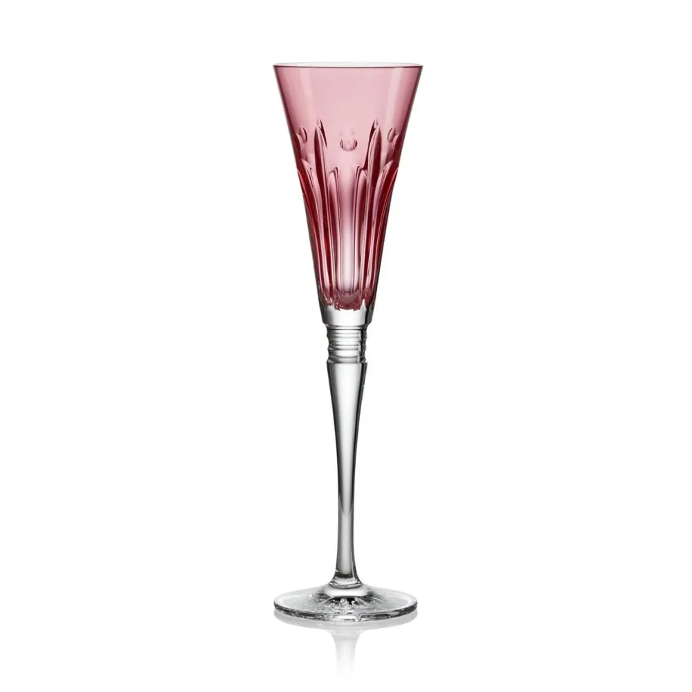 Waterford Winter Wonders Rose Flute- Glasses & Steins|Waterford