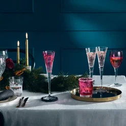Waterford Winter Wonders Rose Flute- Glasses & Steins|Waterford