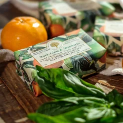 Wavertree & London Basil, Lime & Mandarin Bar Soap- Bar Soaps
