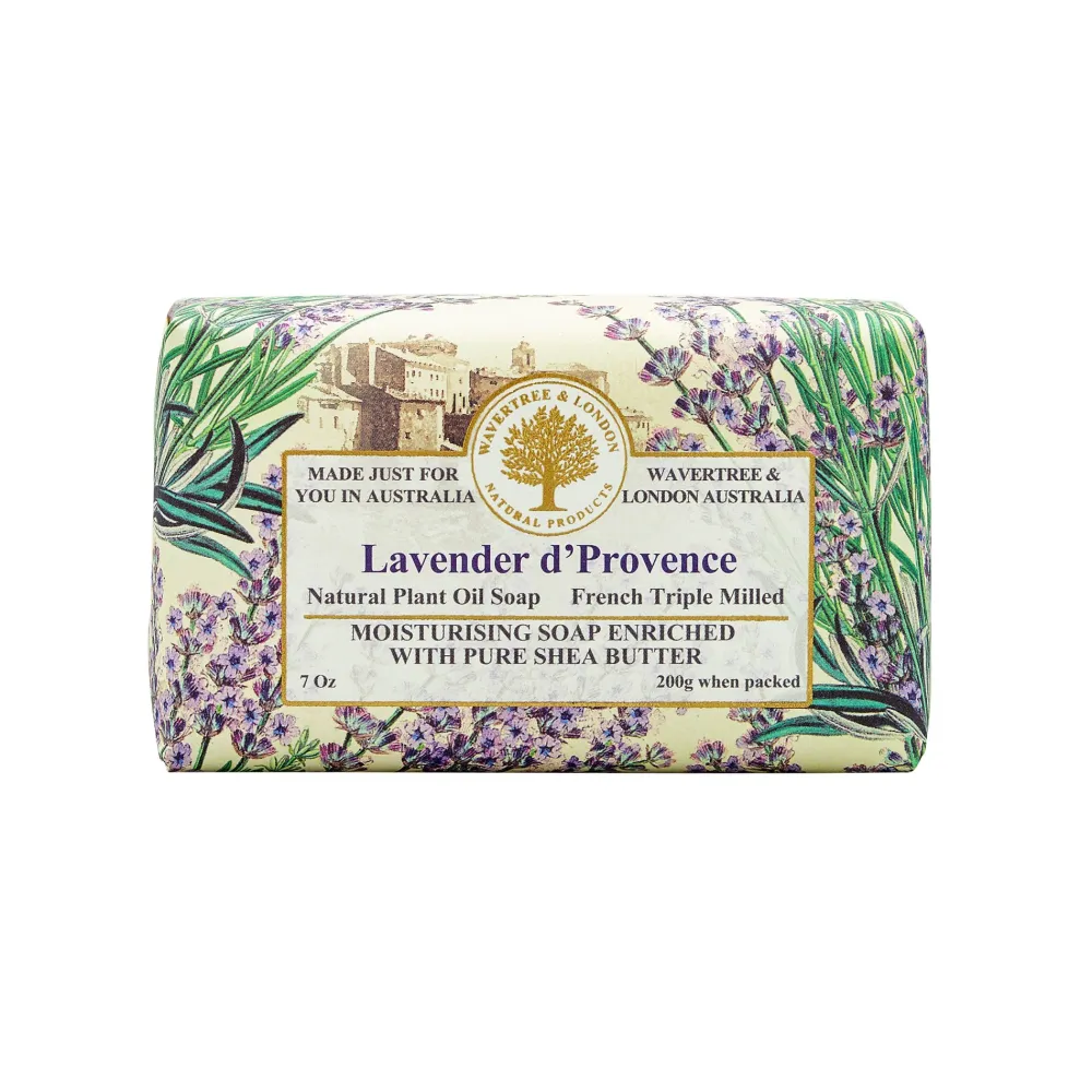 Wavertree & London Lavender d'Provence Bar Soap- Bar Soaps