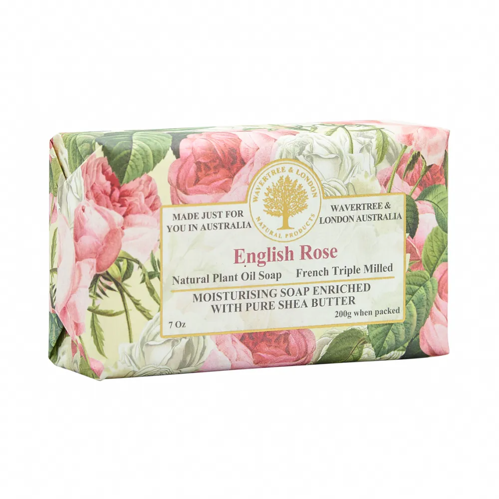 Wavertree & London English Rose Bar Soap- Bar Soaps