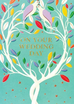 Wedding Day Doves Wedding Card- Greeting Cards