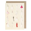 Wedding Dresses Greeting Card- Greeting Cards