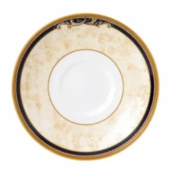Wedgwood Cornucopia Teacup & Saucer Leigh- Teacups & Saucers