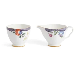 Wedgwood Fortune Sugar & Creamer Set- Creamers & Sugar Bowls