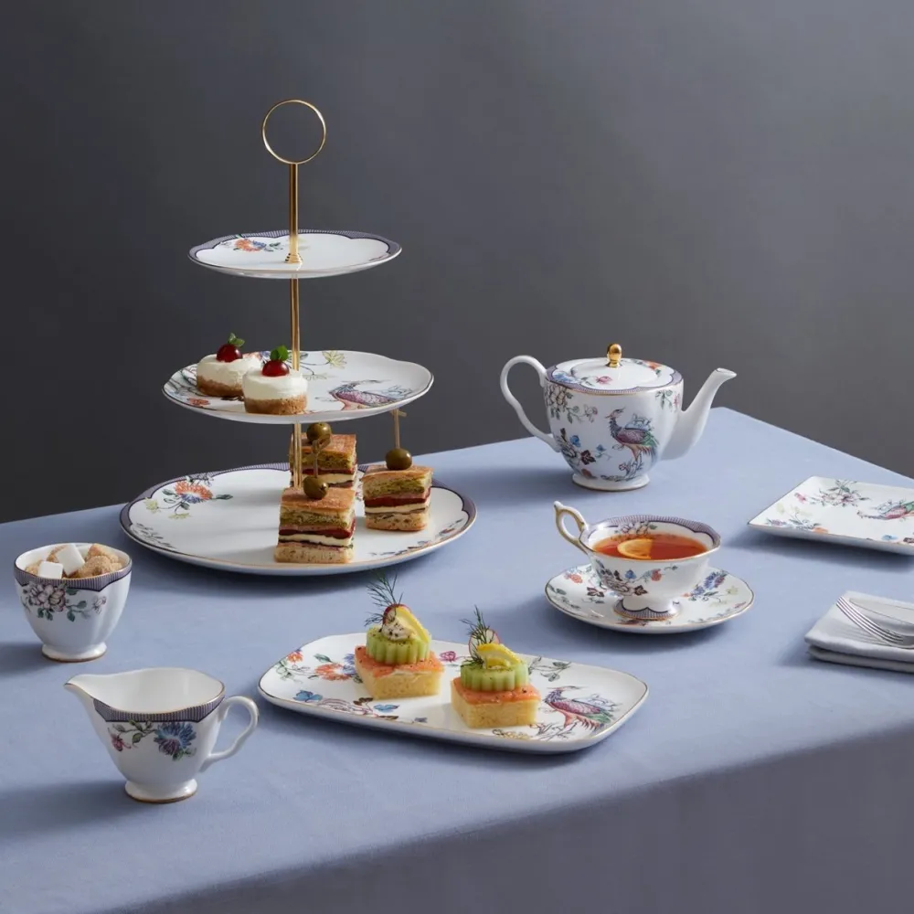 Wedgwood Fortune Sugar & Creamer Set- Creamers & Sugar Bowls