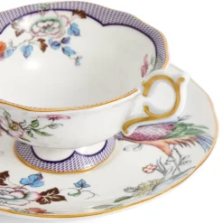 Wedgwood Fortune Teacup & Saucer- Teacups & Saucers