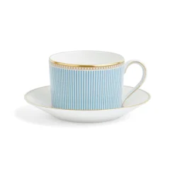 Wedgwood Helia Teacup & Saucer- Teacups & Saucers