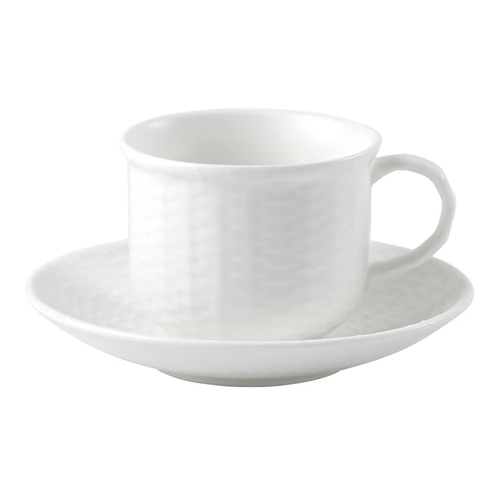 Wedgwood Nantucket Basket Teacup & Saucer- Teacups & Saucers