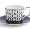 Wedgwood Renaissance Gold Teacup & Saucer- Teacups & Saucers