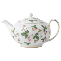 Wedgwood Wild Strawberry Teapot- Teapots