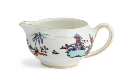 Wedgwood Wonderlust Blue Pagoda 3 Piece Set Boxed (Teapot, Cream & Sugar)- Tea Sets|Teapots