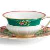 Wedgwood Wonderlust Pink Lotus Teacup & Saucer- Teacups & Saucers